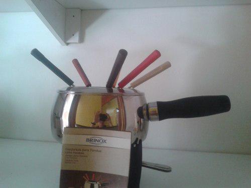 En Venta Fondue Marca Brinox En Acero Inoxidable