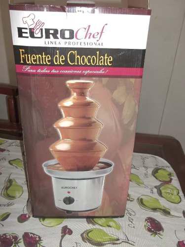 Fuente De Chocolate Eurochef 4 Niveles
