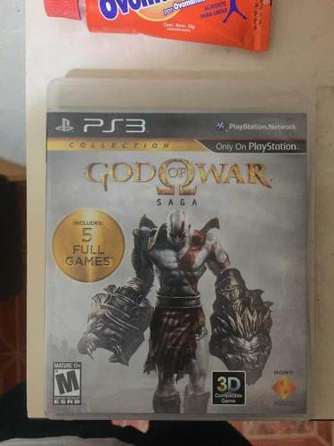 Juego De Playstation 3 Ps3 God Of Wars Saga 1, 2 Y 3 Cds