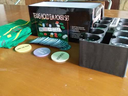 Juego Texas Hold'em Poker Set