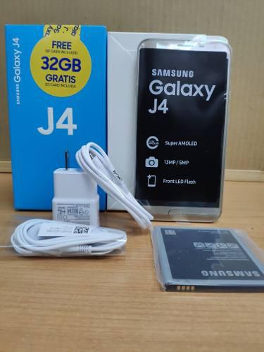Samsung Galaxy J4 De 32gb / Microsd 32 Gb / Nuevo / Garantia