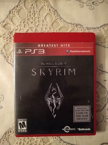 Skyrim Ps 3 Impecable