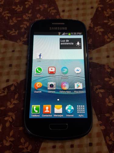 Vendo Samsung S3 Mini, Liberado Full Accesorios 75mil