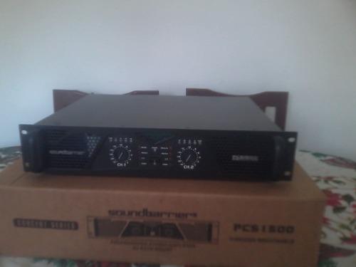 Amplificador Pcs1500 Serie Profesional Soundbarrier