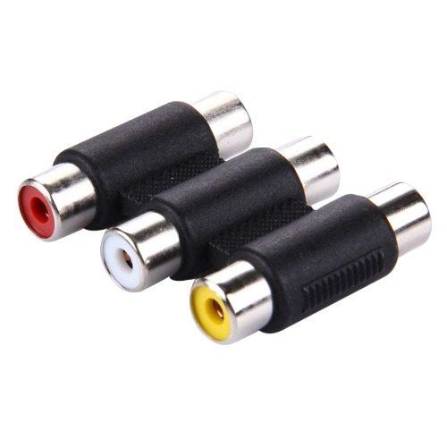 Audio Video Female To Connector Black