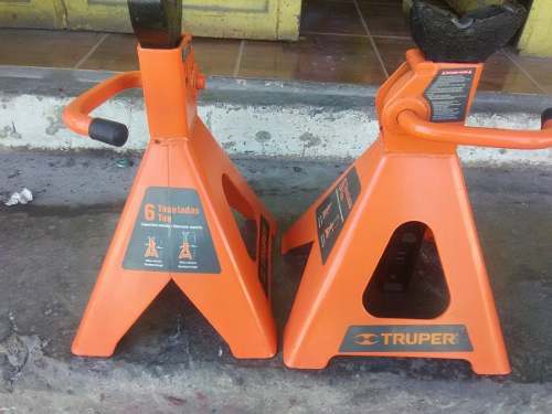 Burros Para Carros Marca Tropper 6 Toneladas Par