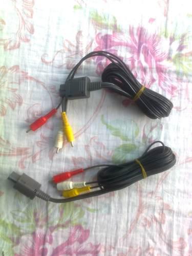Cable De Audio Y Video Nintendo 64