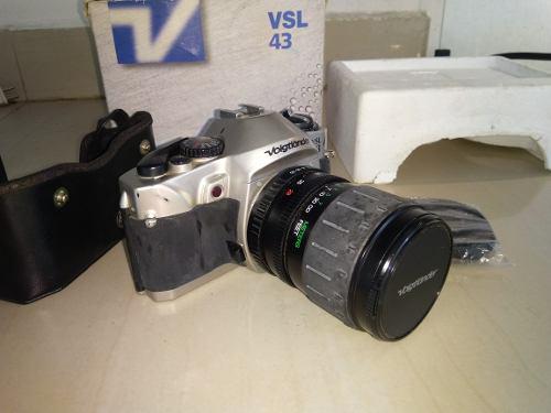 Camara Slr Voightlander Vsl43 35mm Con Lente 20-80mm