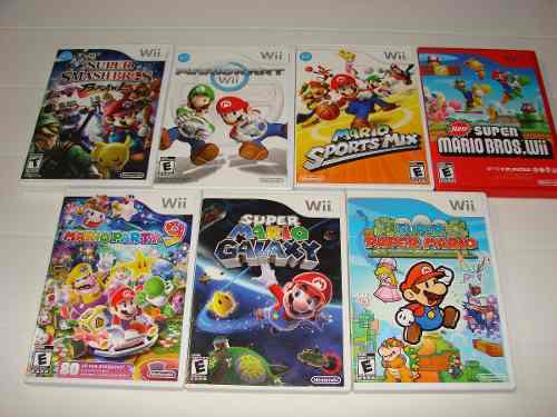 Juego Nintendo Wii Super Mario Paper Sports Mix
