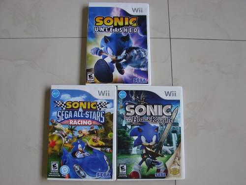Juegos De Sonic Nintendo Wii Originales