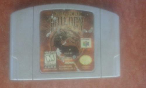 Mortal Kombat Trilogy+007 Goldeneye+killer Gold Para N64