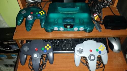 Nintendo 64. 3 Controles Y 11 Juegos
