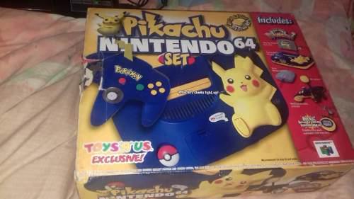 Nintendo 64 Edicion Limitada Pikachu
