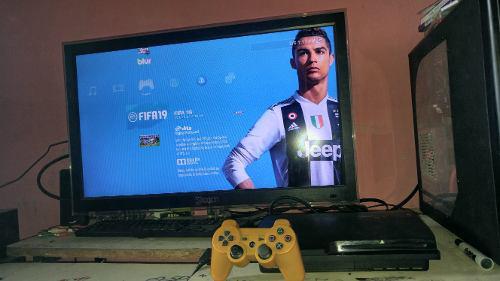 Ps3 Slim Con Fifa 19 Gta5