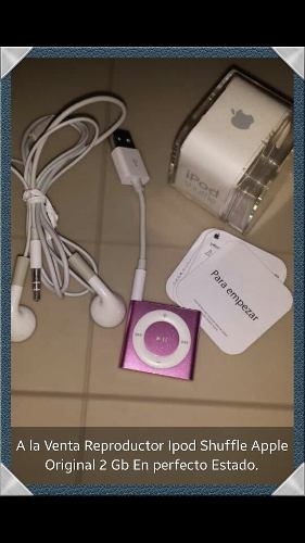 Reproductor Ipod Shuffle Apple Original Inalambrico 2 Gb