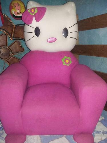 Sillón Infantil Tipo Sofa, Para Niñas Hello Kitty