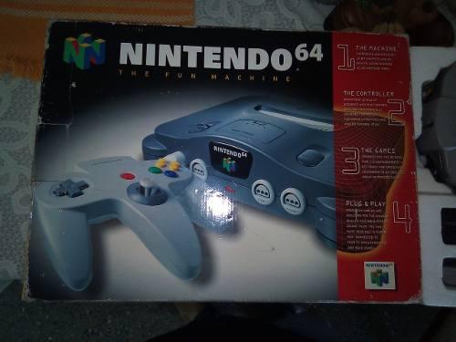 Vendo O Cambio Nintendo 64 Con Caja En Buen Estado.