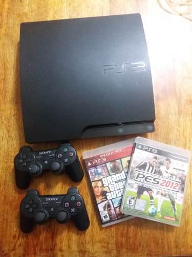 Vendo Playstation 3 Con 2 Controles Y 2 Juegos 160 Gb