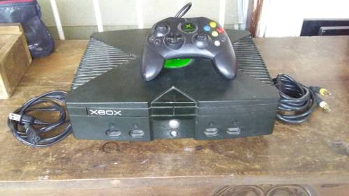 Xbox Clásico Con Un Control