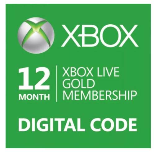 Xbox Live Gold 12 Meses Codigo Digital Multiregion