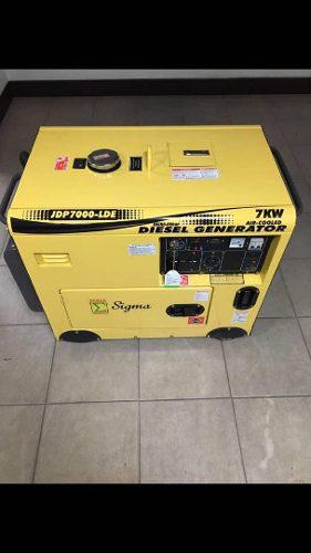 Generador Planta Electrica 5000vatios Sigma Diesel 115/230
