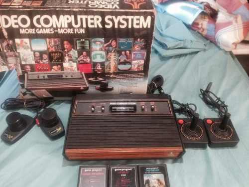 Atari 2600a En Excelente Estado, Como Nuevo