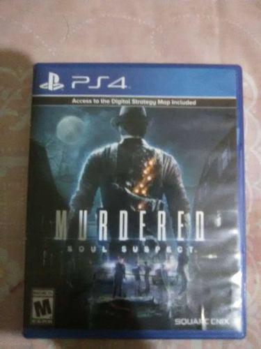 Juego Murdered Ps4