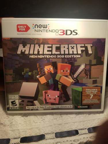 Juego Nintendo 3ds Minecraft