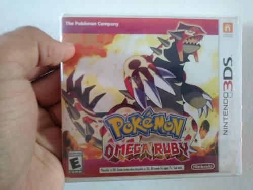 Juego Original Para 3ds Pokemon Omega Rubi Y Black 2