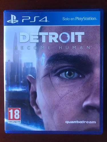 Juego Ps4 Detroit Become Human Original Fisico