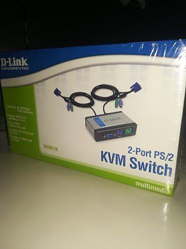 Switch D-link 2port Ps/2 Nuevo De Paquete