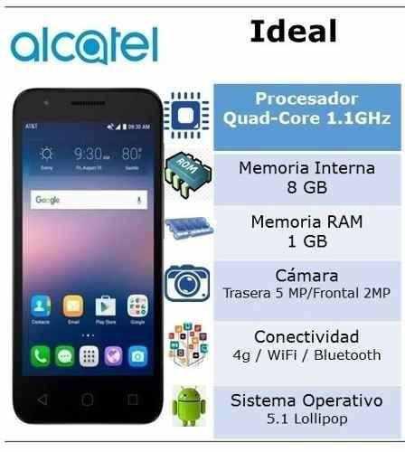 Alcatel Ideal 4060a Android Camara 8mp