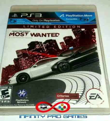 Juego Fisico Need For Speed Most Wanted Para Ps3 Garantia