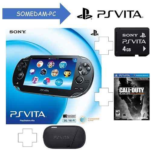 Ps Vita Sony 3g Wifi, Juego, Memoria 4gb, Funda Playstation