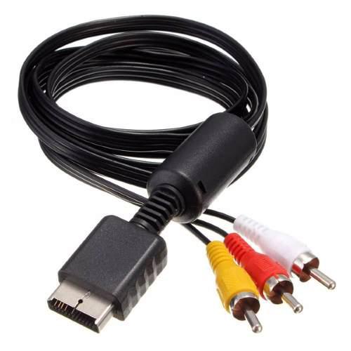 Av Cable 1.8m Play Station 2 Audio Video Consola Juego Cd