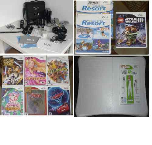Consola Wii Con 9 Juegos Y Estuche. Gran Oferta
