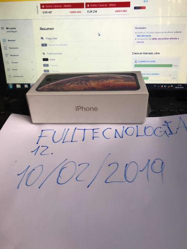 Iphone Xs Max 64gb Gold Nuevo Sellado. Garantía Apple