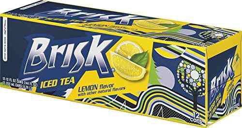 Bebida Lipton Brisk Iced Tea, Lemon Te Helado Con Limon