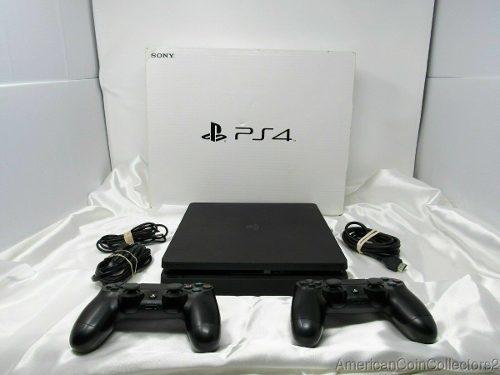 Playstation 4 Ps4 Slim 1tb Sistema De Consola Negra Cuh-2115