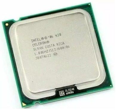 Procesador Intel Celeron 430 1.80ghz 512/800kb Cache Usada