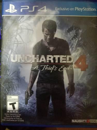 Uncharted 4 Ps4 Como Nuevo