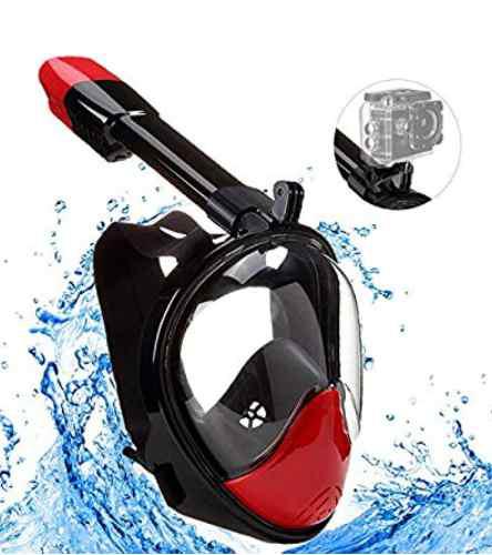 Mascara De Snorkel. Vision Completa 180° Para Adulto Nueva