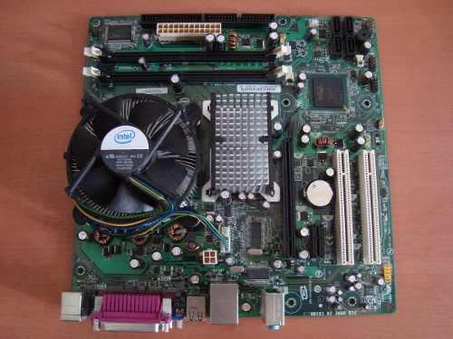 Combo Tarjeta Madre 775 / Ddr2 + Procesador + 1 O 2gb Ram