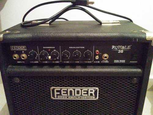 Fender Rumble 30 Amp Para Bajo O Guitarra