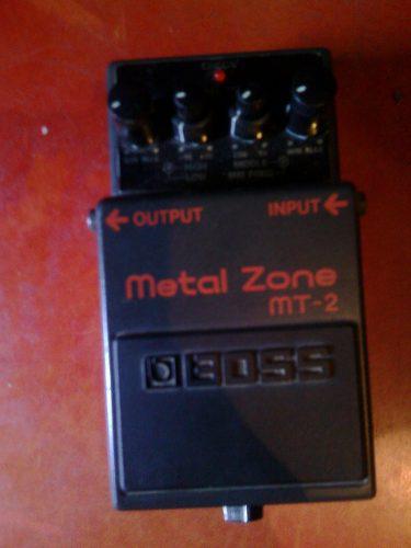 Pedal Boss Metal Zone Mt 2