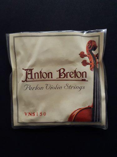 Set De Cuerdas Anton Breton Perlon Para Violin