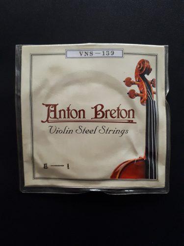 Set De Cuerdas De Violin Anton Breton