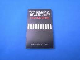 Yamaha Mcd32 Tarjeta De Memoria Ram 32k Bytes Sy22 Sy35 Tg33