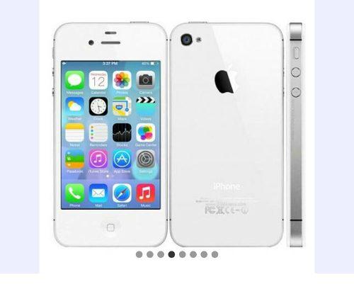 Iphone Apple 4 Y 4s 16gb Black And White Liberado