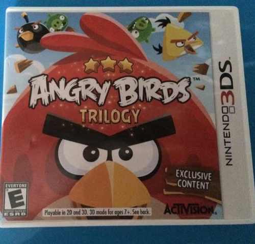 Sonic Rush Adventure, Angry Birds Triology, Mario Tennis Ds